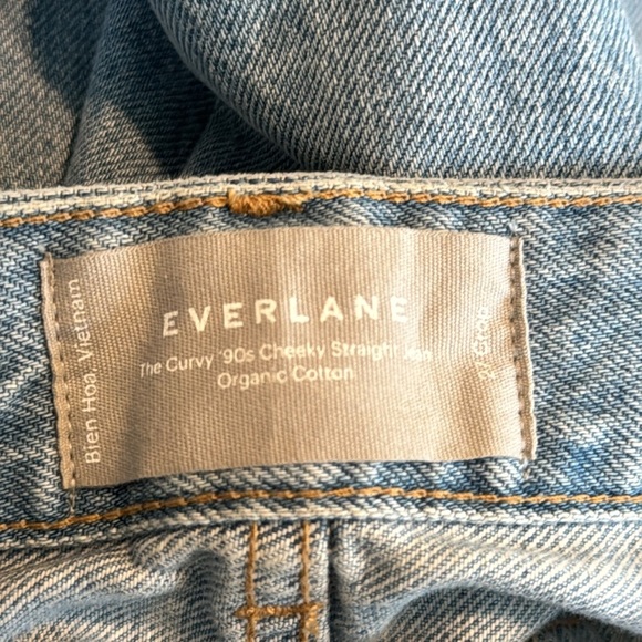 Everlane ‘The Curvy 90s’ Cheeky Straight crop Jean Size 27 - Picture 8 of 16